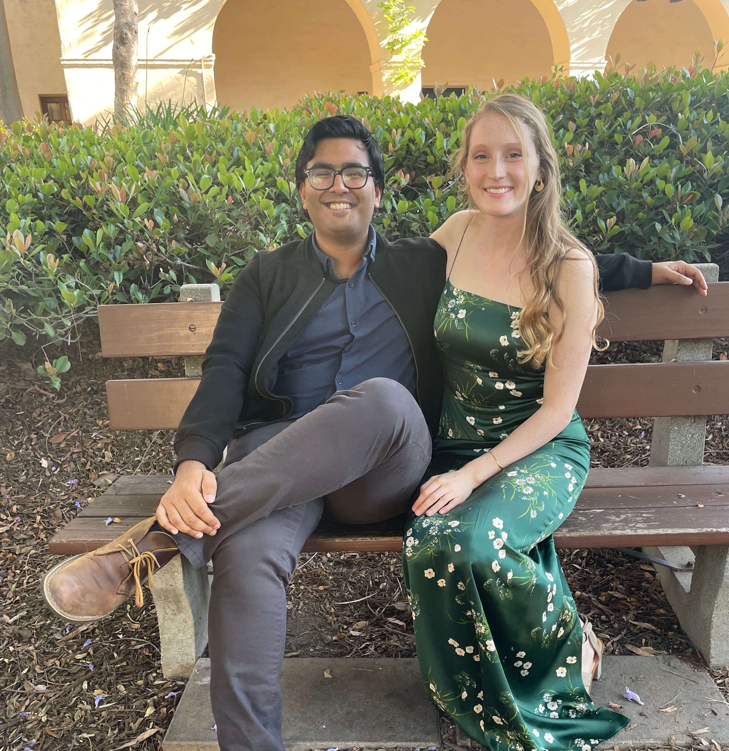 Alexa and Nishant in California